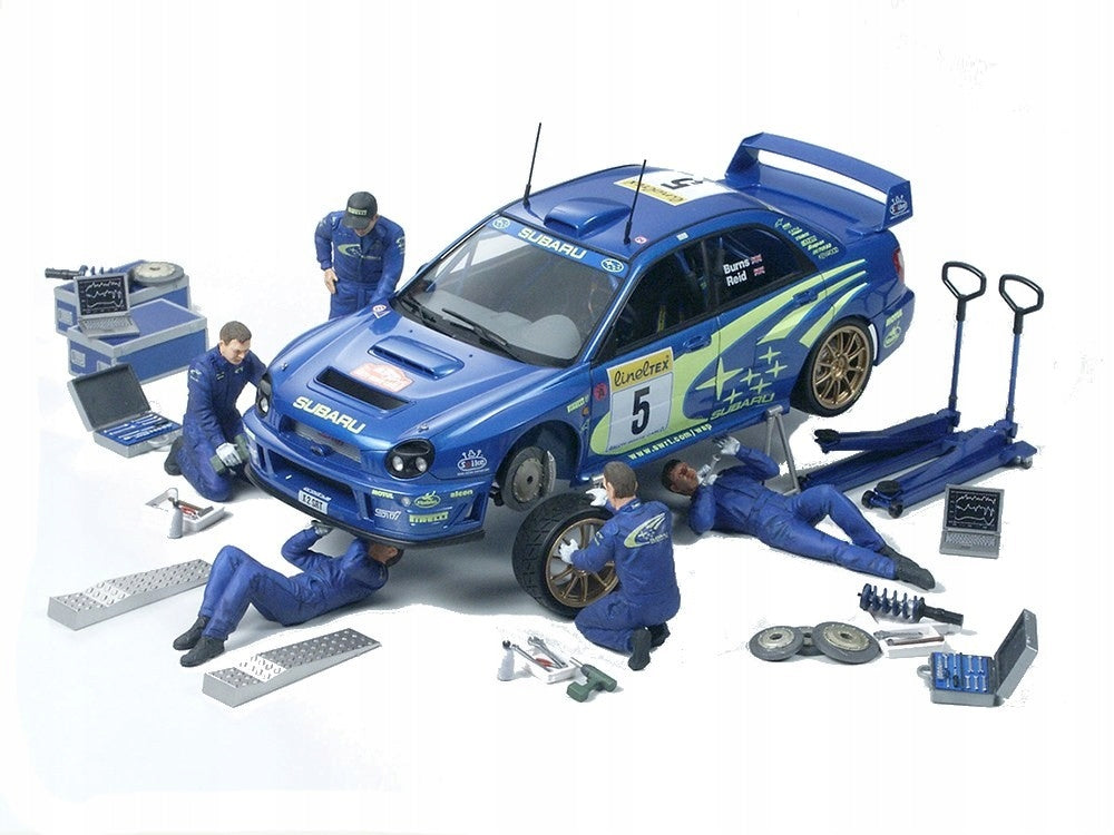 Konstruktorius Tamiya - Rally Mechanics Set, 1/24, 24266, 8 m.+