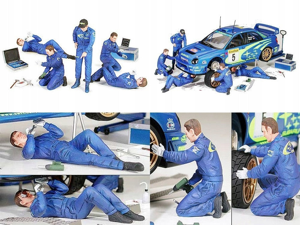 Konstruktorius Tamiya - Rally Mechanics Set, 1/24, 24266, 8 m.+
