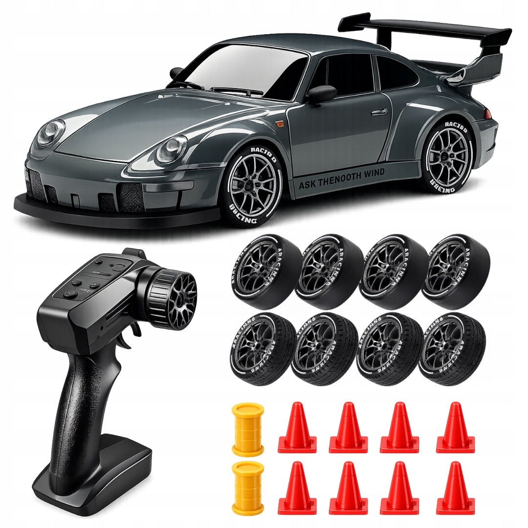 1:24 drift RC car with remote control 2.4G 20km/h LED auto RC