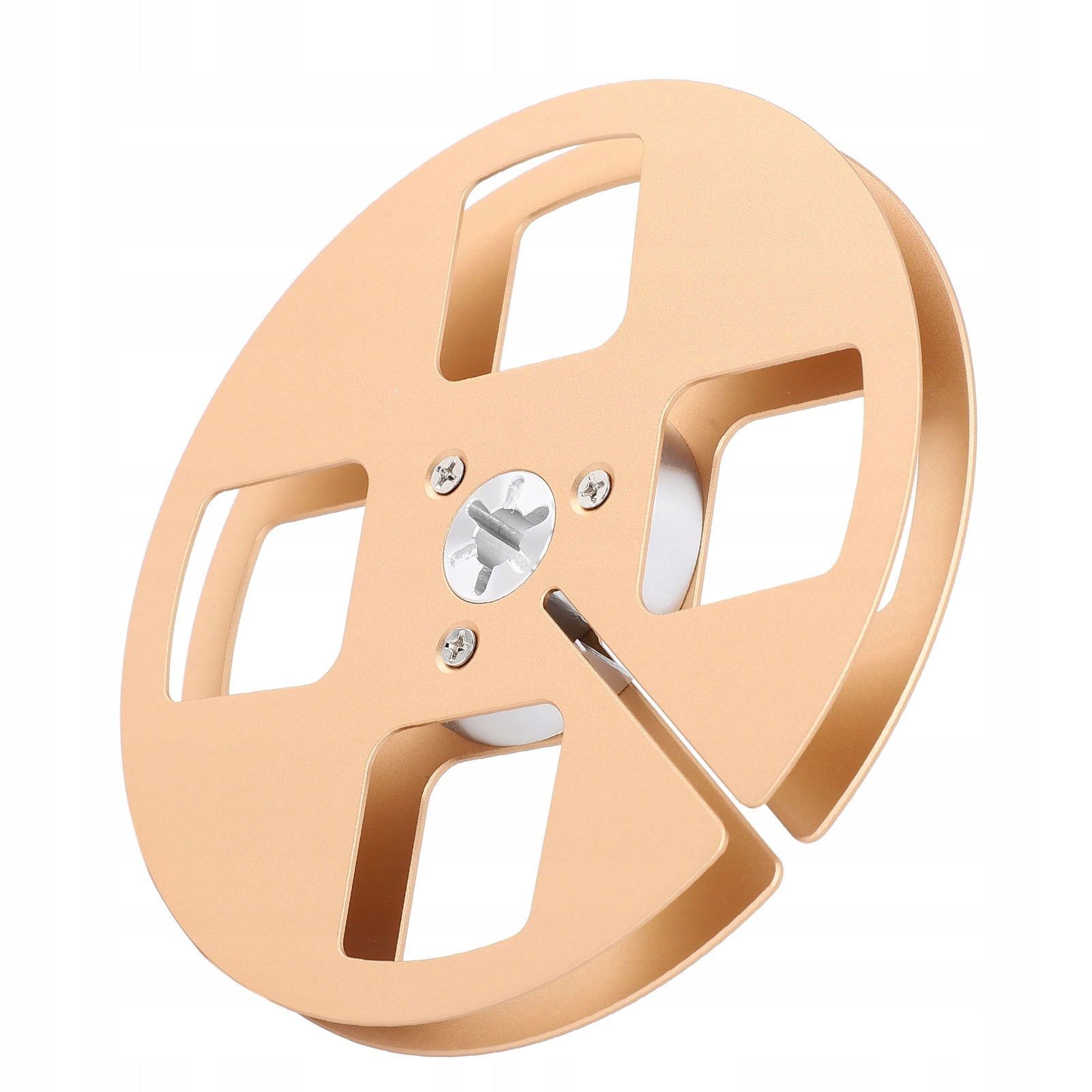 1/4 5 inch Empty Aluminum Reel Aluminum Open Reel K0 Brand no brand