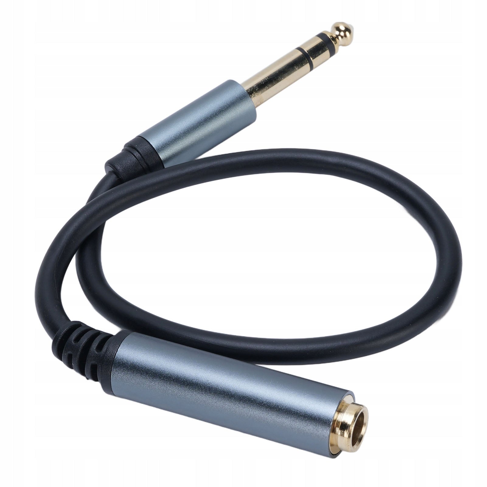 1/4 inch male to female cable 24 times gold PVC EL connector Brand no brand