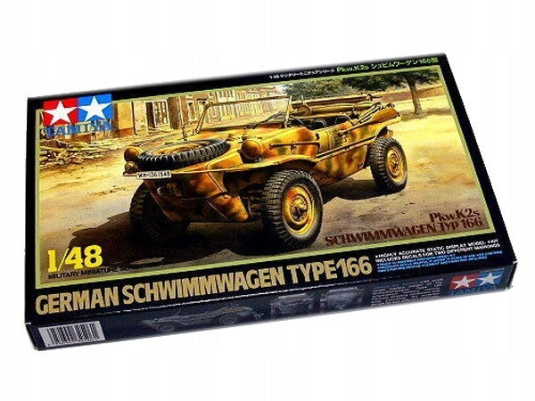 Konstruktorius Tamiya - German Schwimmwagen Type 166 Pkw K2s, 1/48, 32506