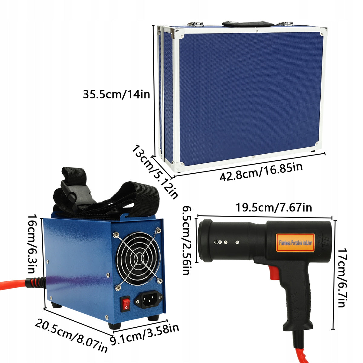 1.5KW electromagnetic induction heater. Packaging status original