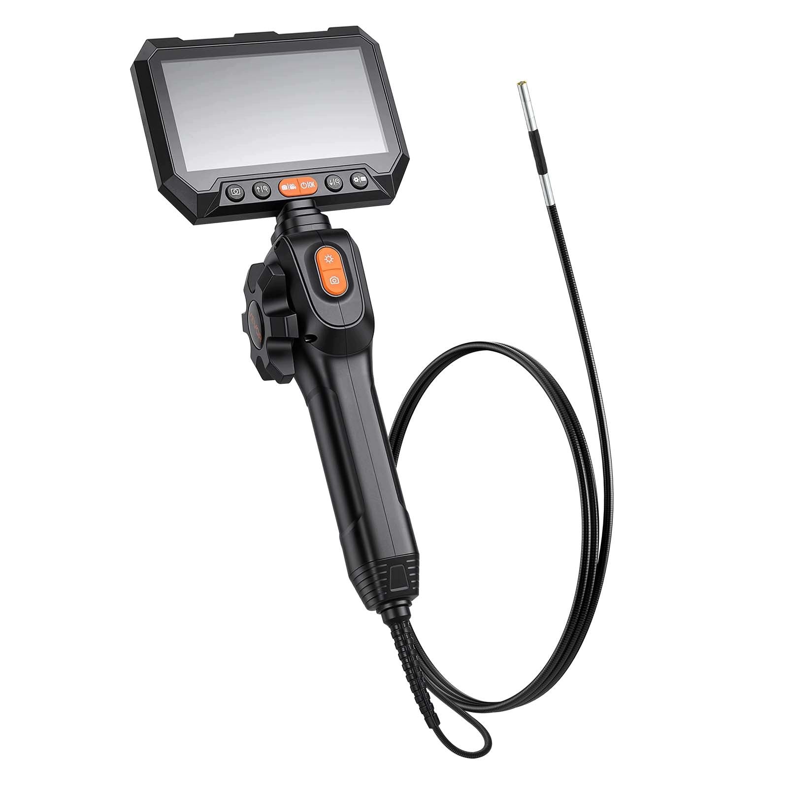 1,5M Endoscope Camera With Two-Way Moving Head And 5" Display Brand Vevor