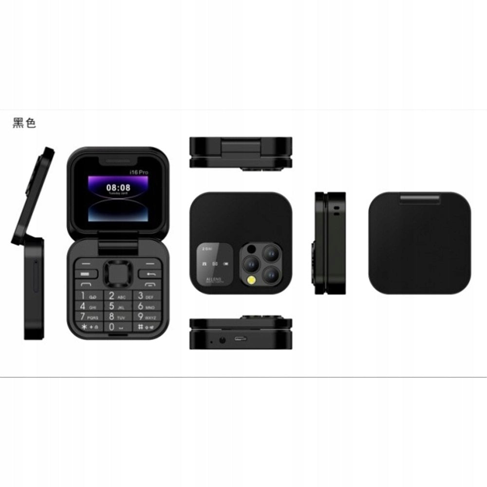 1,77 Inch SOYES i16 Pro Mini Flip 32MB Dual SIM Dual Standby