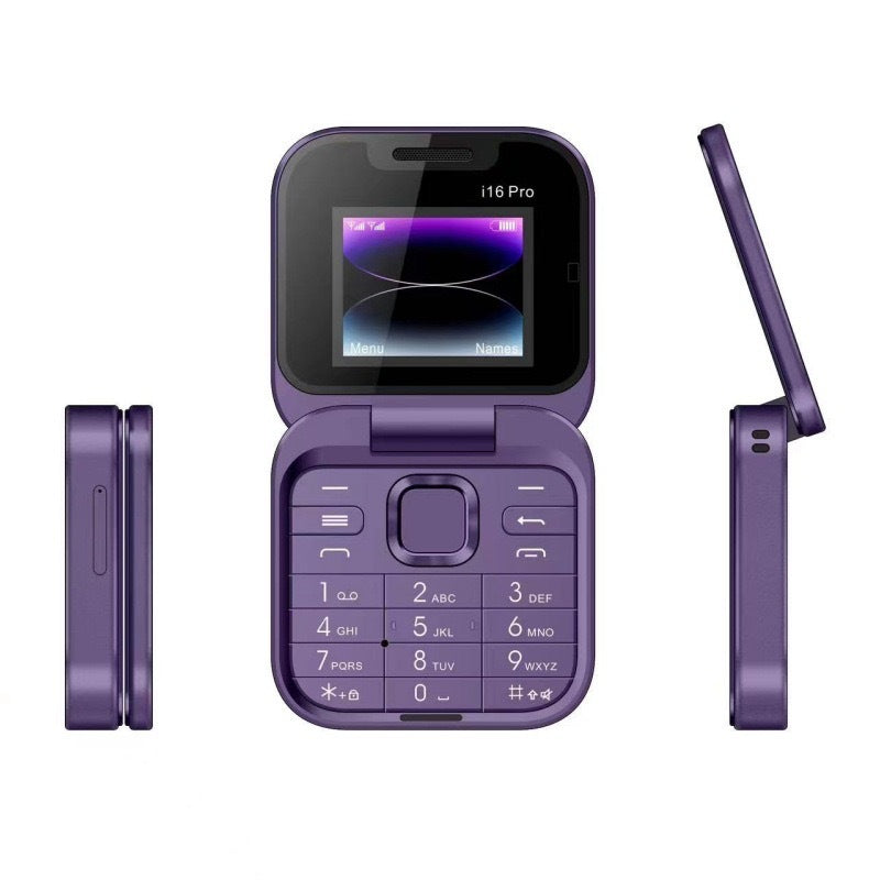 1,77-calowy telefon SOYES i16 Pro Mini Flip 32 MB z systememSmart Dual SIM