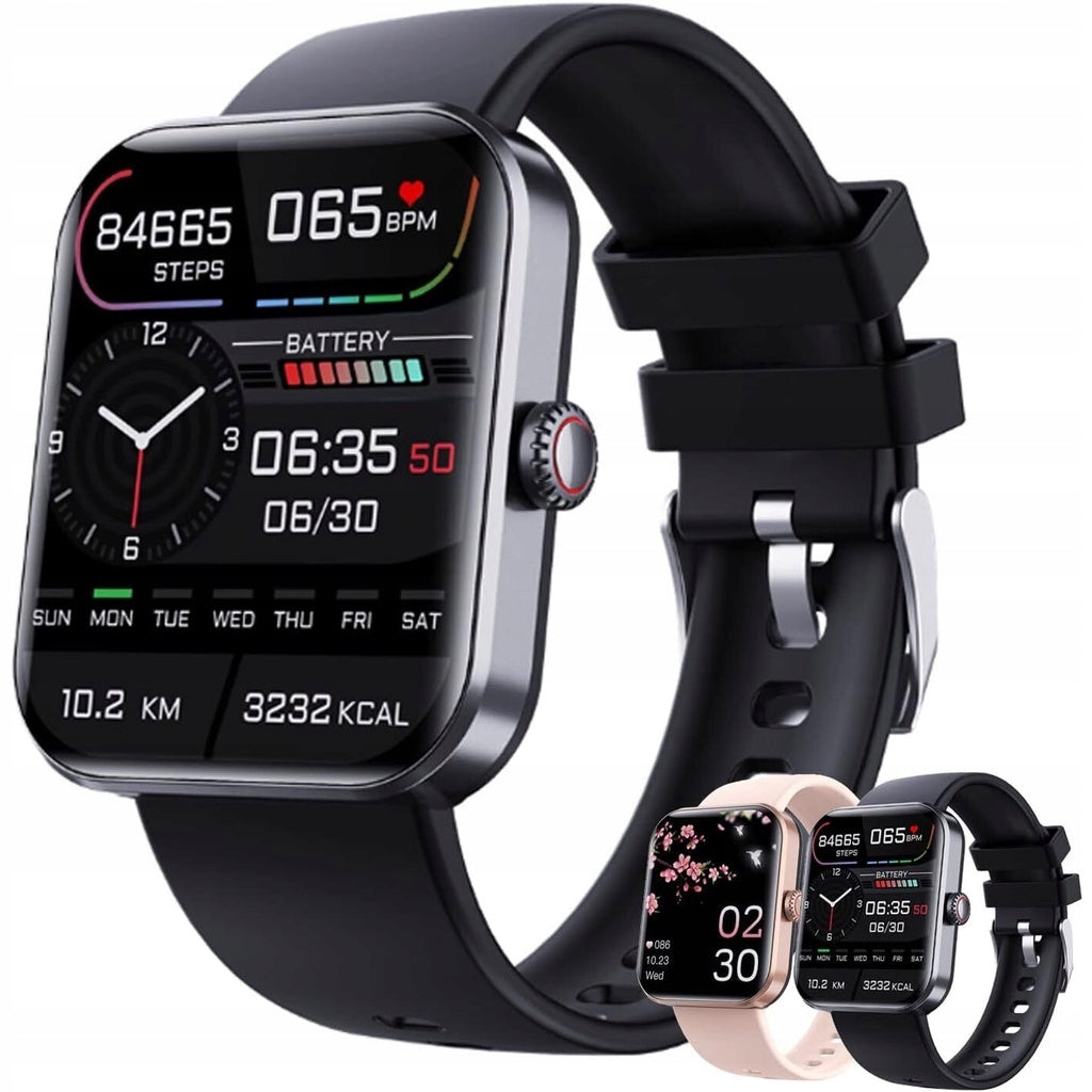 1,91" Smartwatch with blood sugar monitoring, non-invasive clock Brand no brand