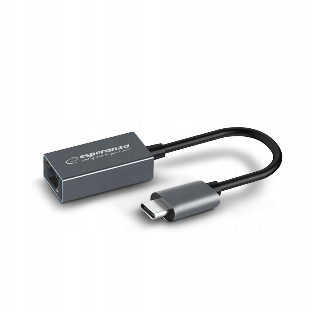 1 GIGABIT ETHERNET 1000 MBPS ADAPTER USB C RJ45