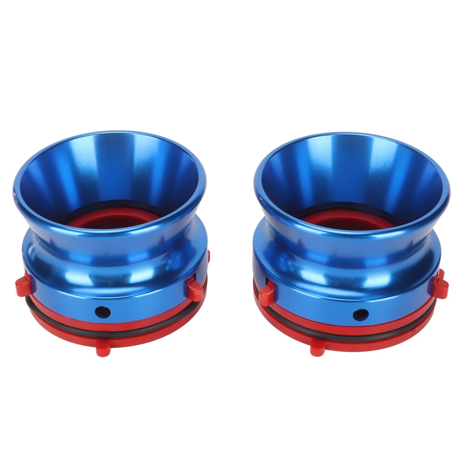1 PAIR ADAPTERS NAB HUB PROFESSIONAL POLISHED ALUMINUM SPOOL NH Manufacturer code AG250812084305