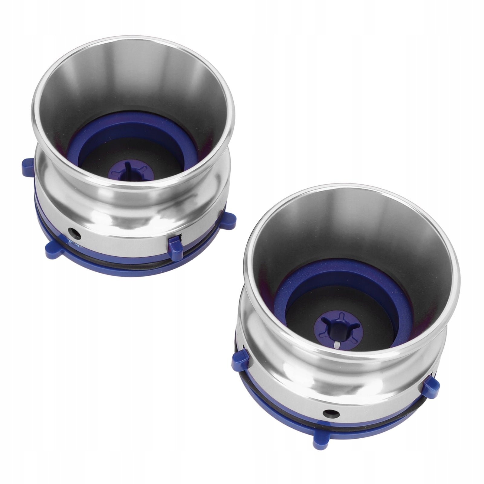 1 PAIR OF HUB ADAPTERS NAB POLISHED ALUMINUM UNIVERSAL 7N