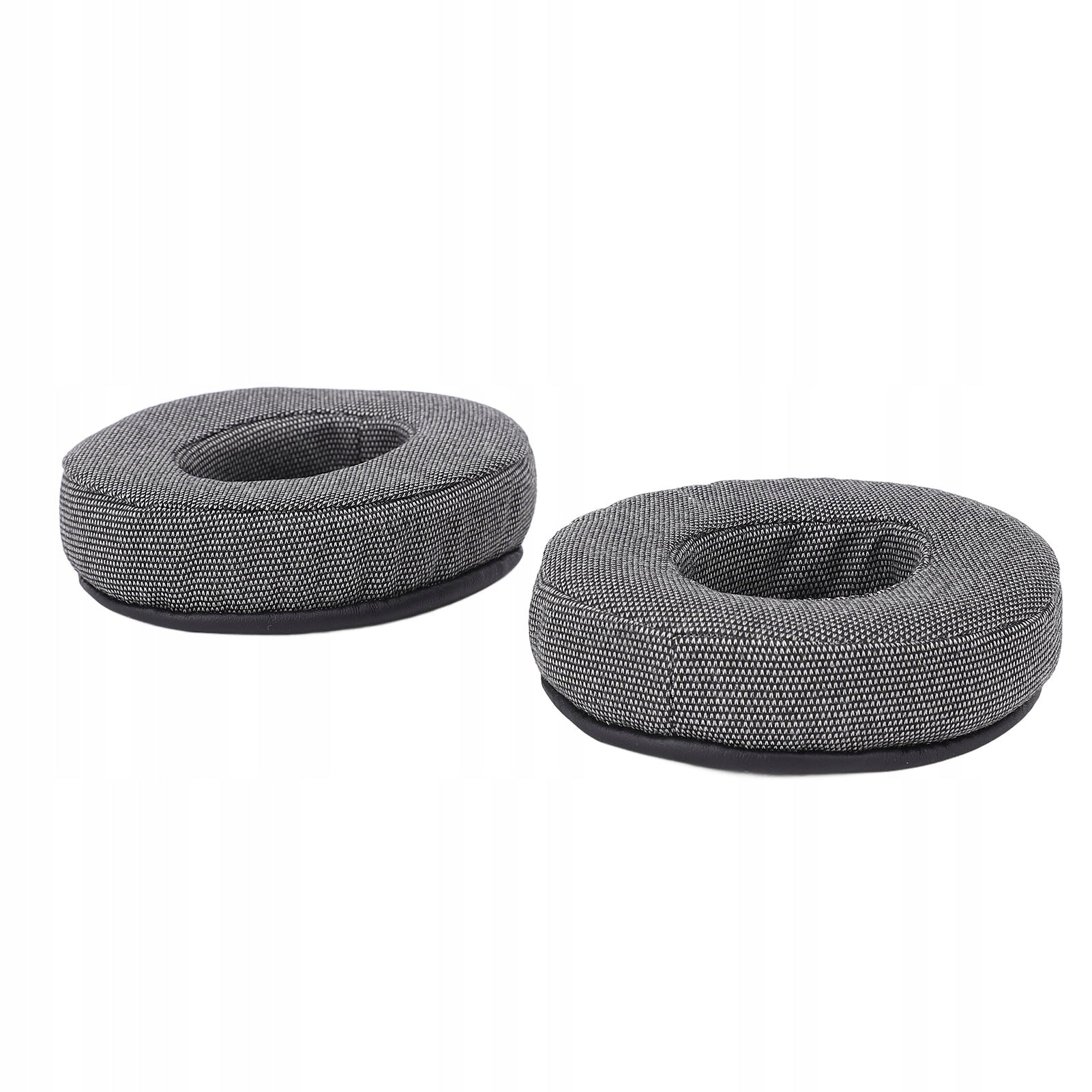 1 Pair EARPADS Headset Breathable Fabric Foam Sponge YC