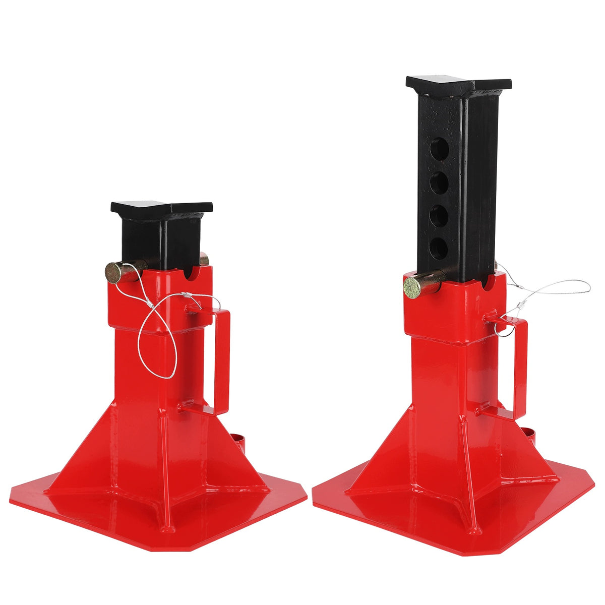 1 Pair, Heavy Duty Jack Stand 33–49 cm, 2T Capacity