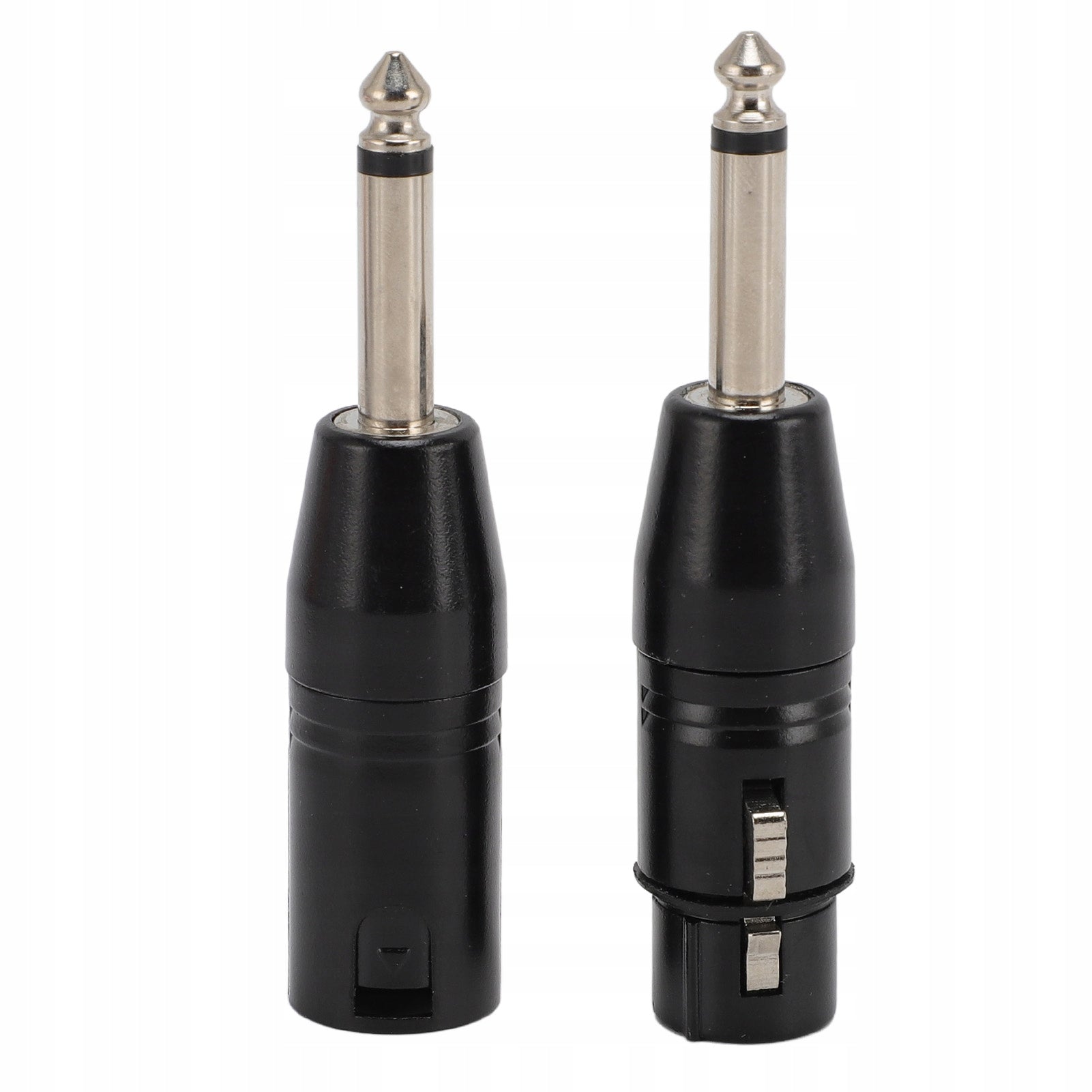 1 Pair XLR Adapter Black Professional 6,35mm 1/4 inch Male to LH Brand no brand