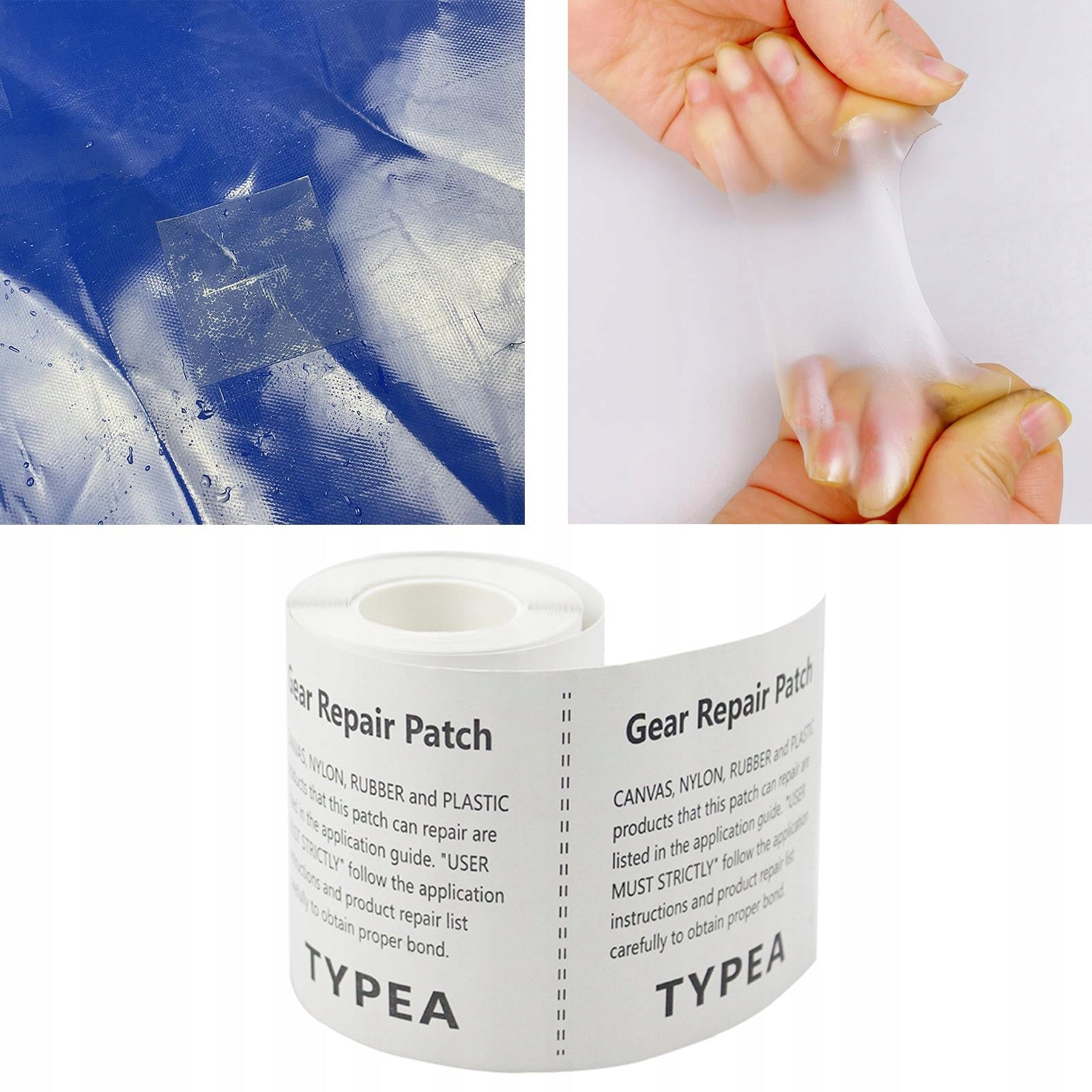 1 Roll Waterproof Raincoat Repair Patch for Tent Manufacturer code PETSOLA-66035028
