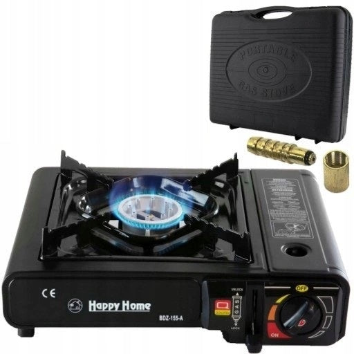 1 pc Tourist gas cooker Happy Home 2500W single burner BDZ-155-A