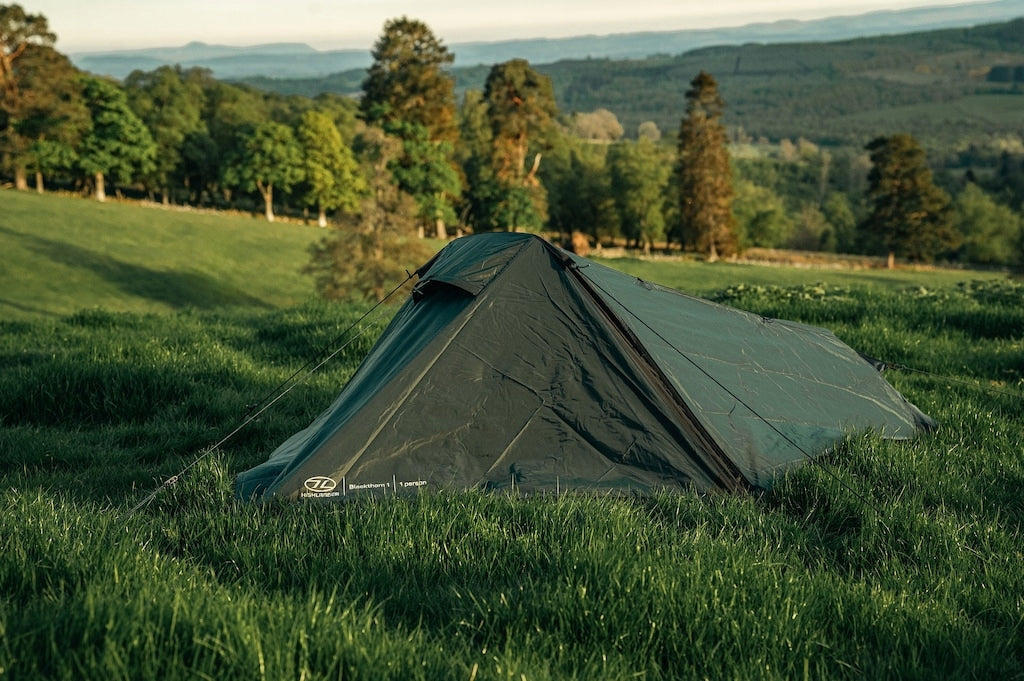 1-person tent Highlander Forces Blackthorn Gen. 2 - Scarab Green Manufacturer code TEN131V2-SG