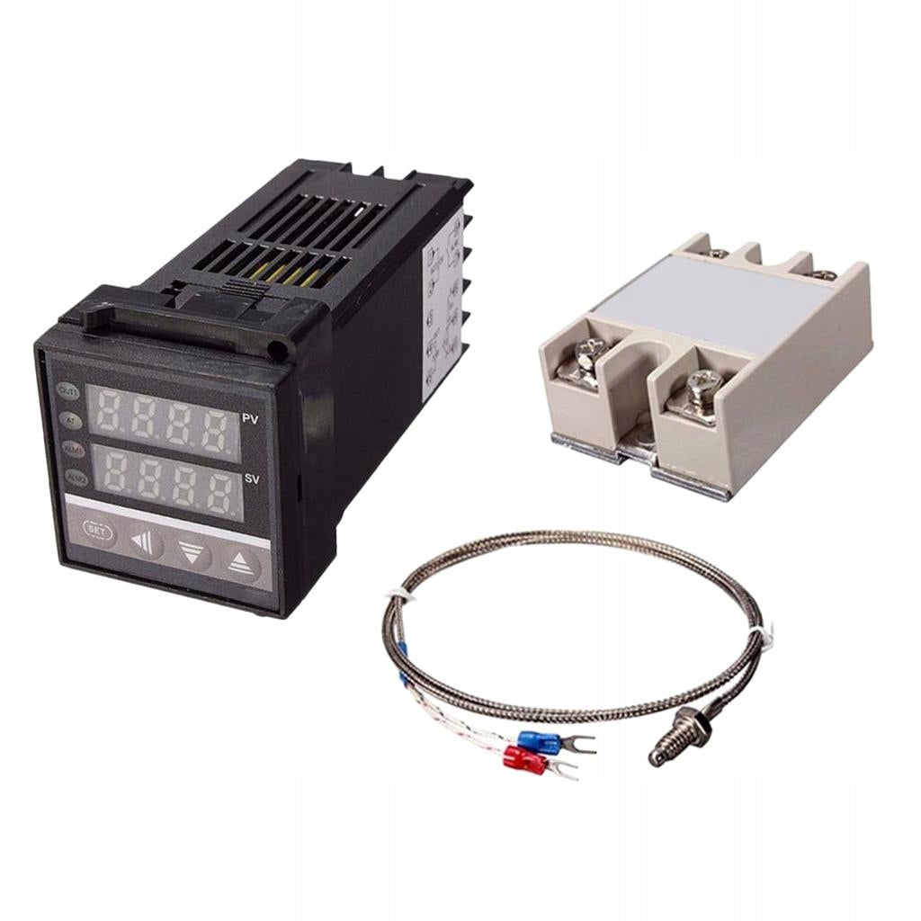 1 piece PID temperature controller SSR controller 110 240V