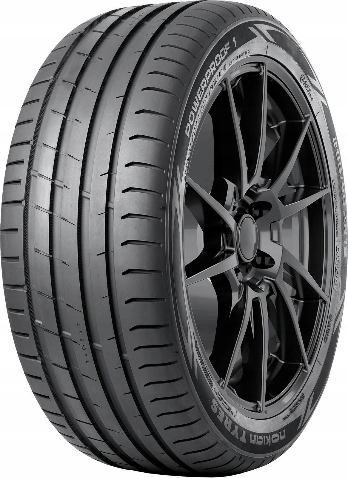 1 summer tyre 245/40R20 99Y Nokian Powerproof 1