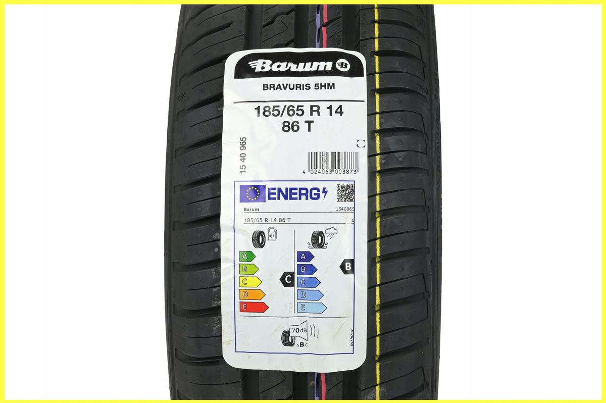 1 x 185/65R14 86T Bravuris 5HM BARUM SUMMER Brand Barum