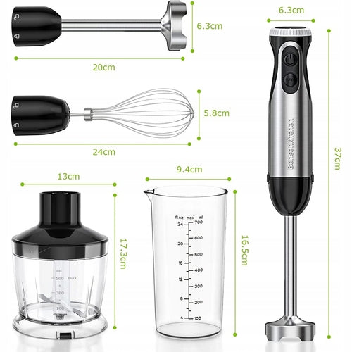 10.02.8 Hand Blender Bonsenkitchen HB3203 1000 W black EAN (GTIN) 6955414100362