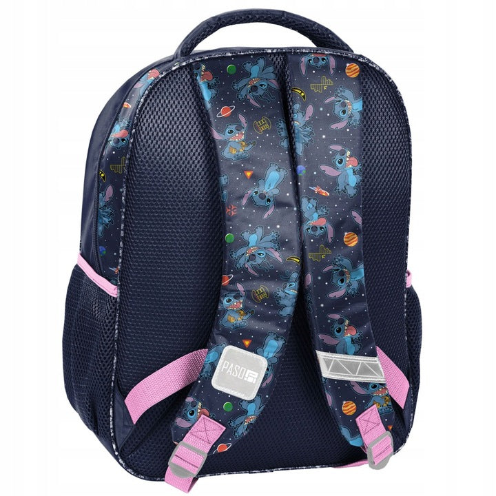 10 ELEMENT. BACKPACK SCHOOL SATCHEL CLASS 1-3 FOR GIRLS STITCH STICH Brand Paso