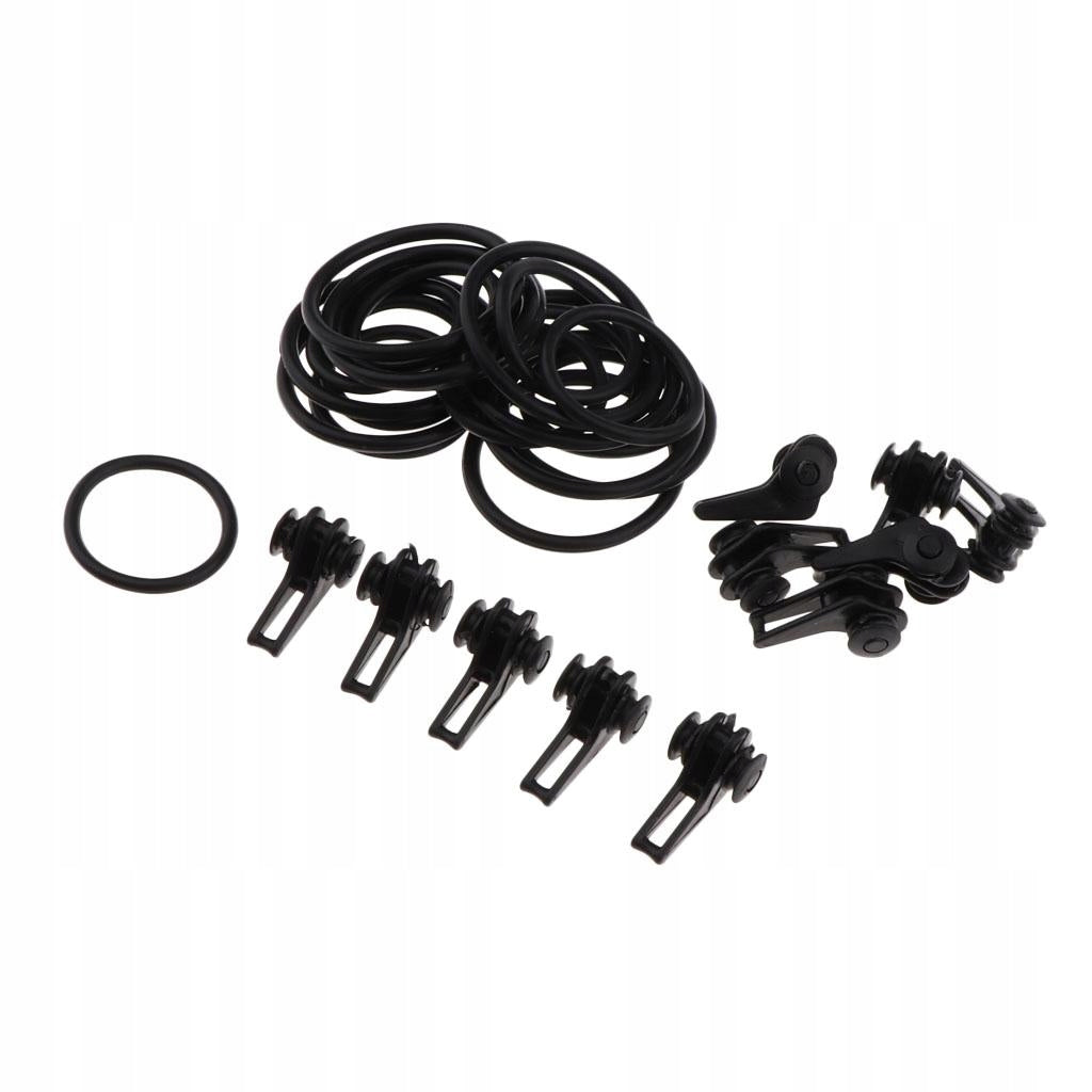 10 . Fishing Rod Hook Keeper Hook Holder Black