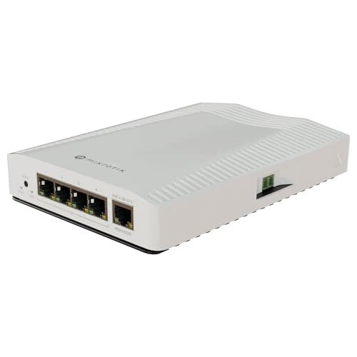 10 GIGABIT ETHERNET NETWORK SWITCH MICROTIK CRS304 COMPACT Number of ports 1
