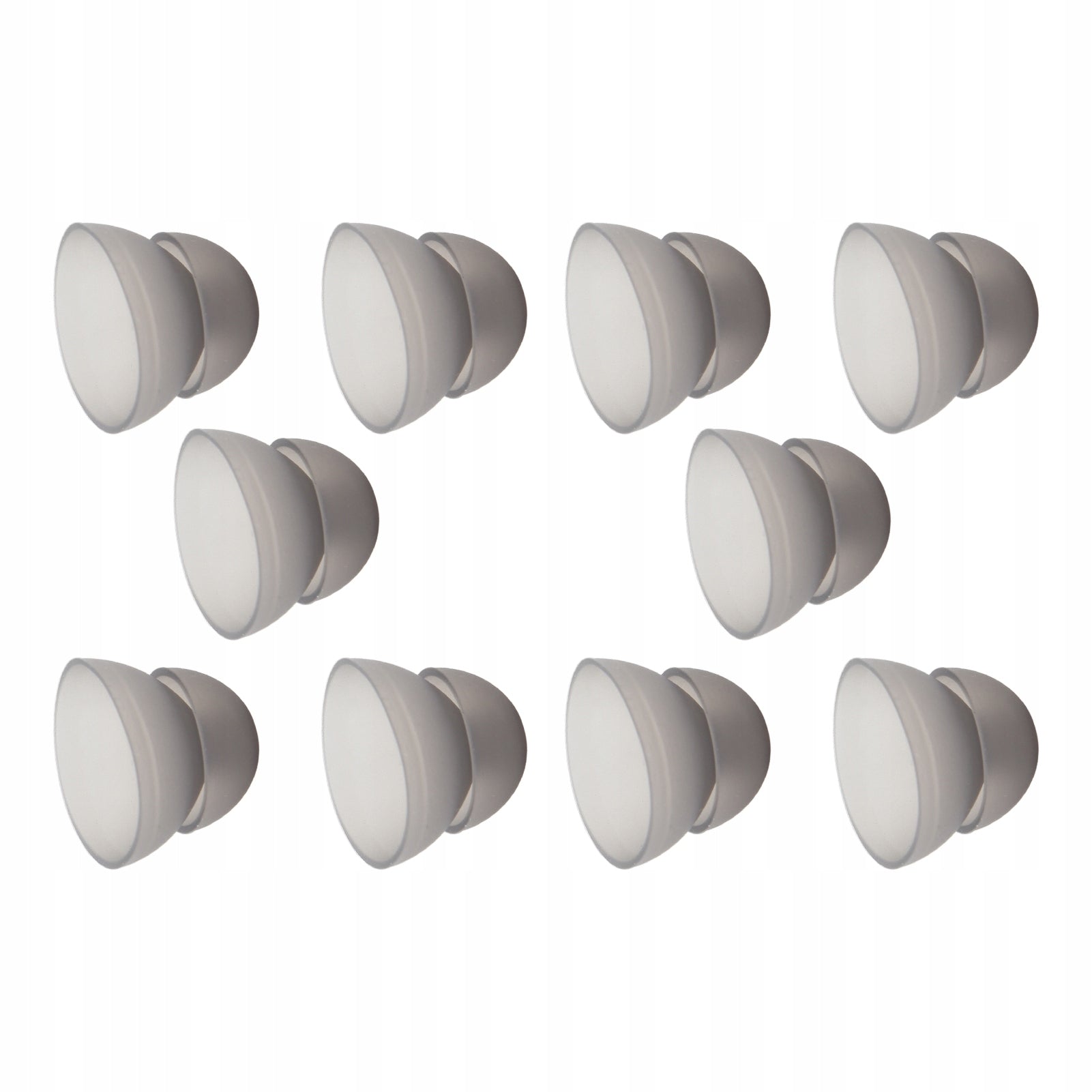 10*HEARING AID OVERLAYS 12MM DOUBLE LAYER SILICONE WASHABLE Medical device type accessories for a medical device or a product without an intended medical purpose