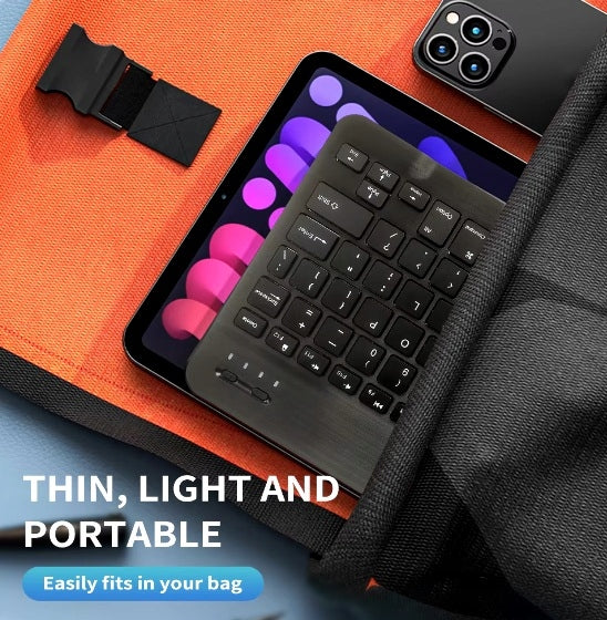 10" Mini Bluetooth Wireless Keyboard – Black Manufacturer code 020