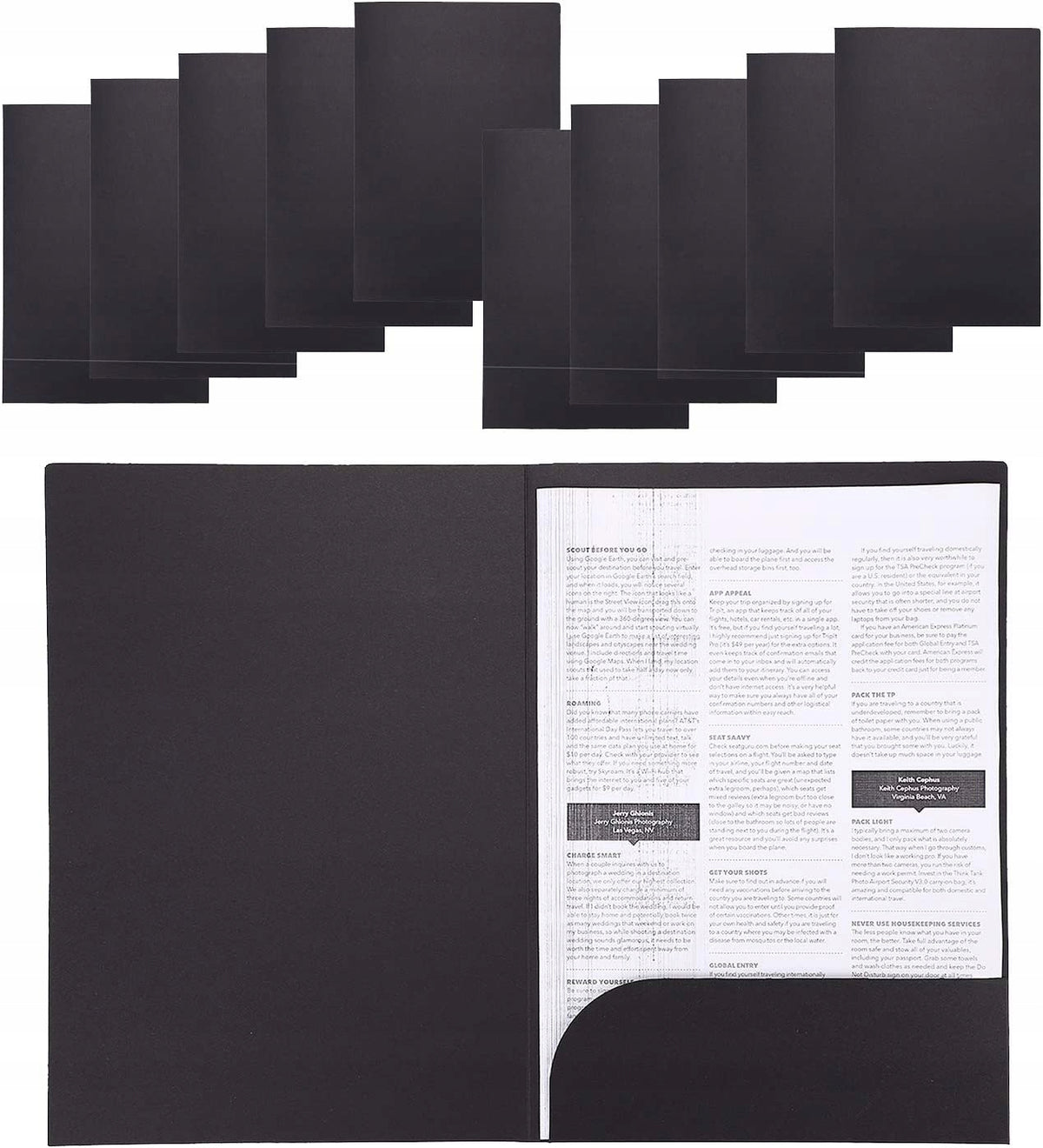 10 PCS File A4 A4 Multifunction Files Kraft File Color white