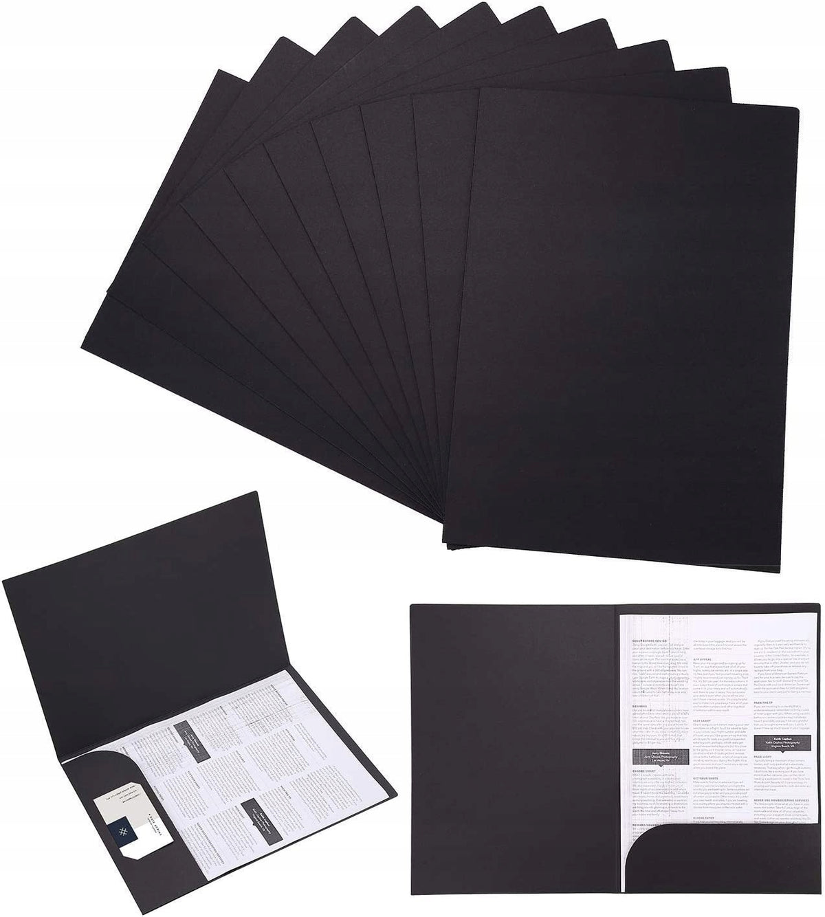 10 PCS File A4 A4 Multifunction Files Kraft File