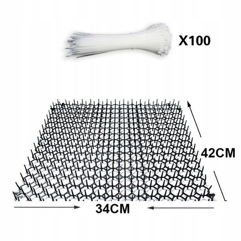 10 PCS PET BARRIER FOR GARDEN, CAT PROTECTION MESH Kind spikes