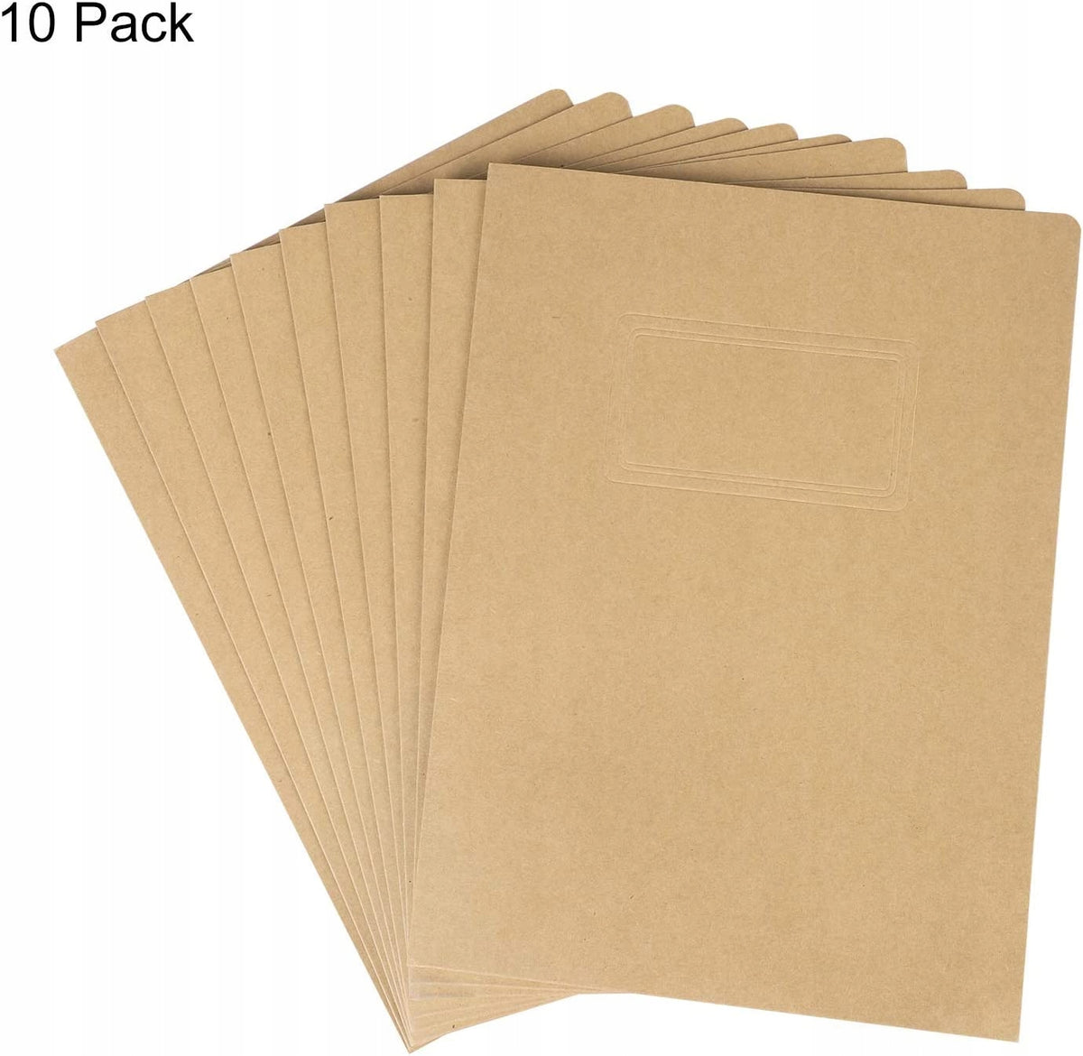 10 PCS Pod-Chefs A4 Kraft Files Color white