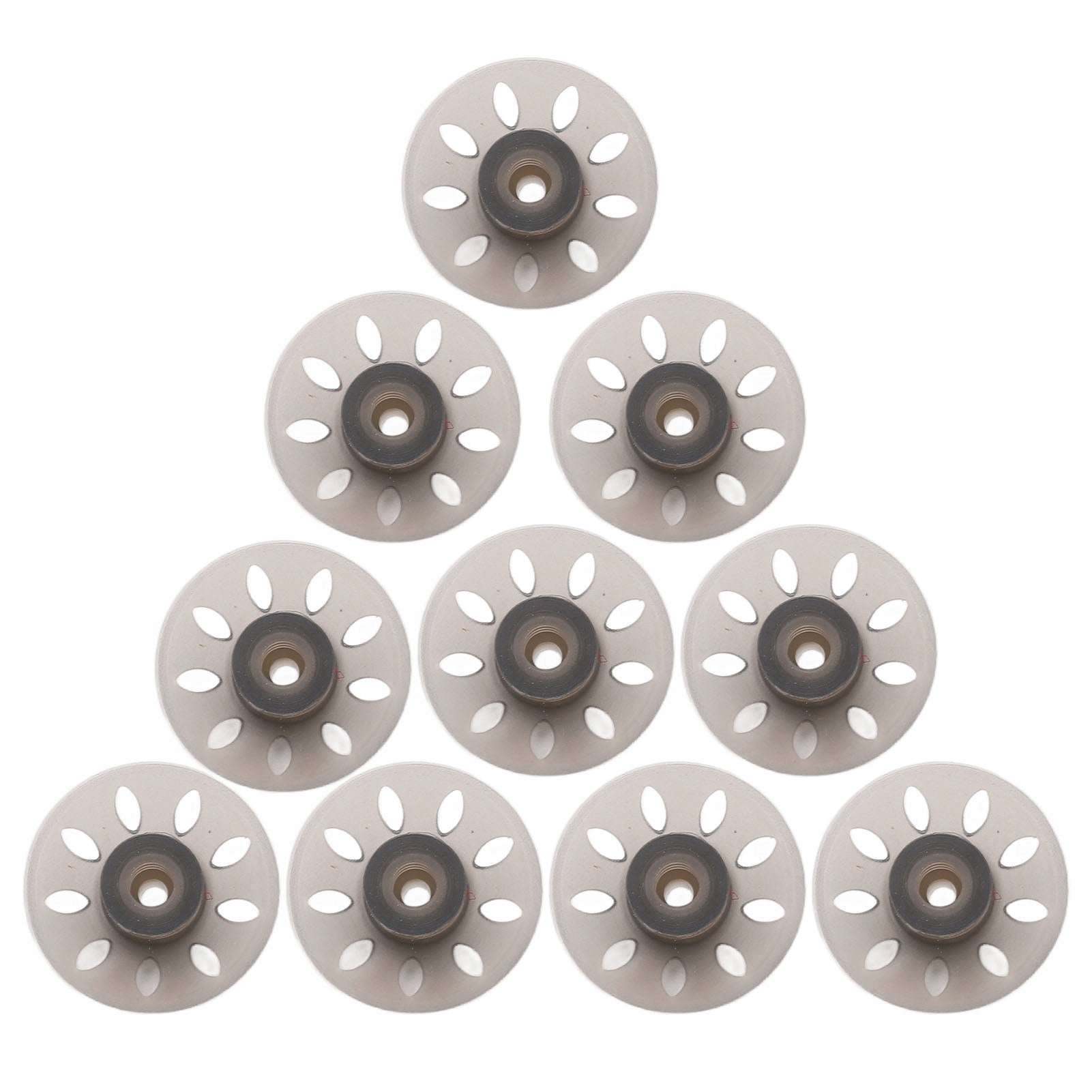 10 PCS SILICONE HEARING AID DOMES BLACK