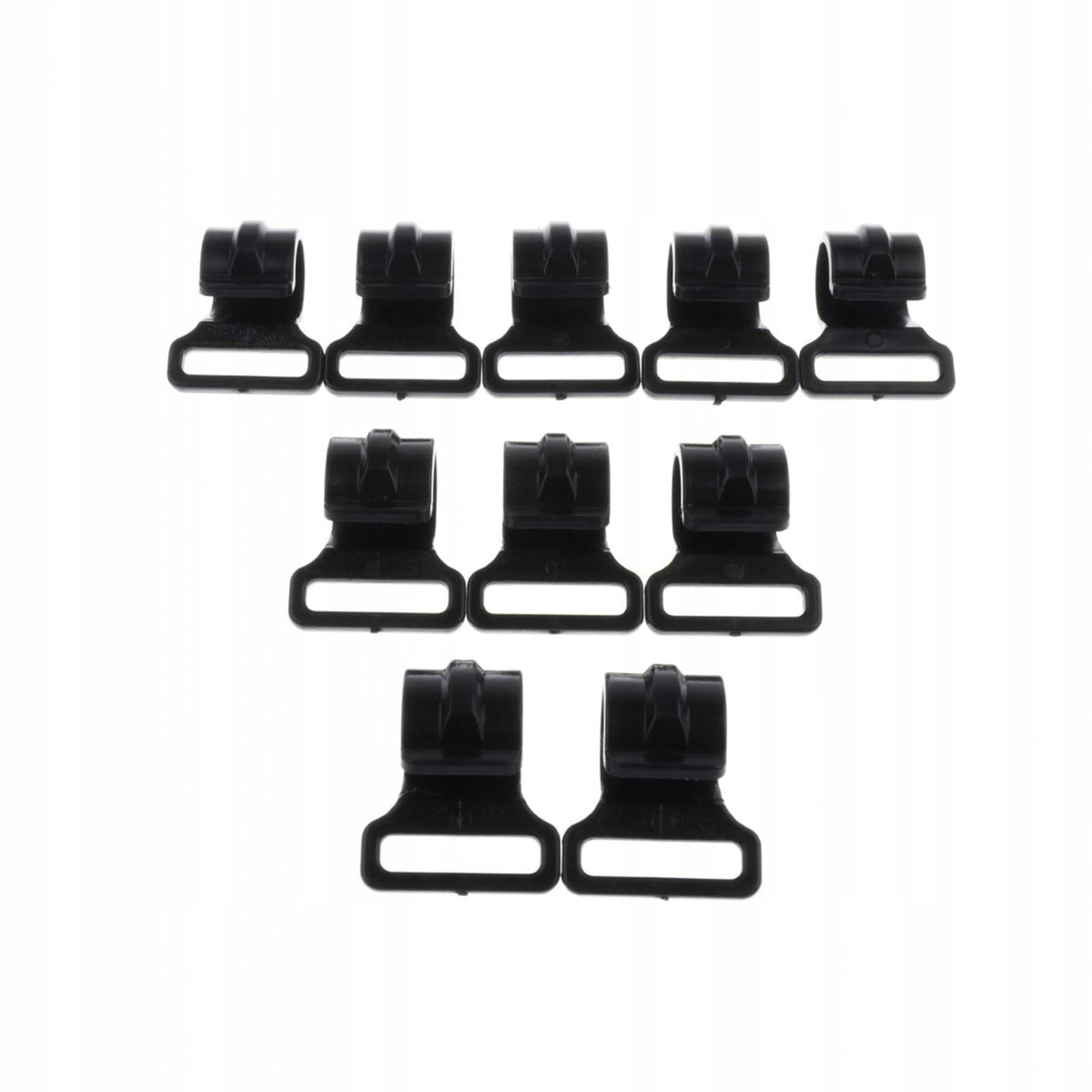 10 Pcs Awning Clamp Set Instant Clip Hanging Holder Packaging status original