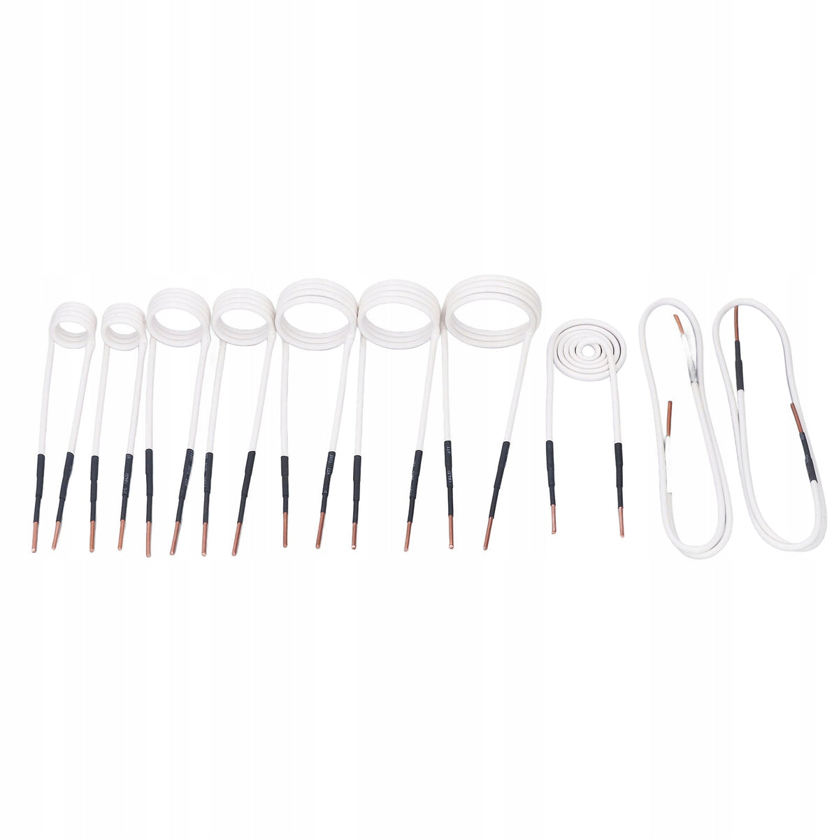 10 Pcs Coil Induction Heater 2,5mm Brass Core Set 4N