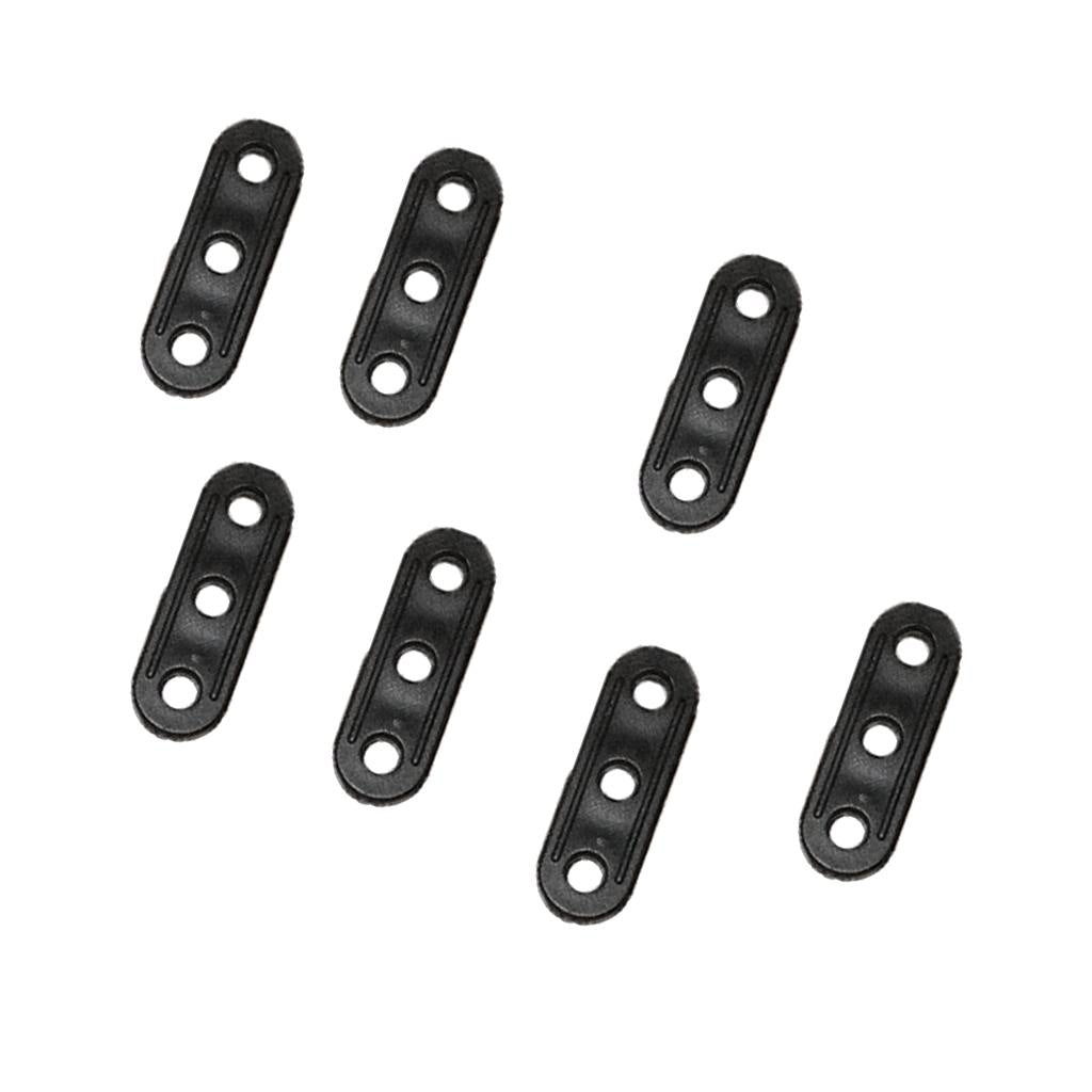 10 Pcs Outdoor Tent Guyline Bent Runners Cord Rope Tightener