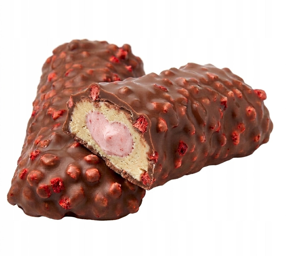 (10 Pcs) ProfitSnack Protein Bar Strawberry Yogurt 32% Protein