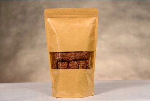 (10 Pcs) Protein Bar ProfitSnack Chocolate Fudge 32% Protein Packaging status original