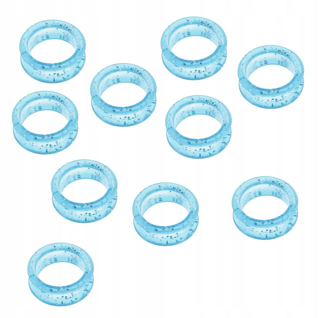 10 Pcs. s Rings Finger Inserts for Blue