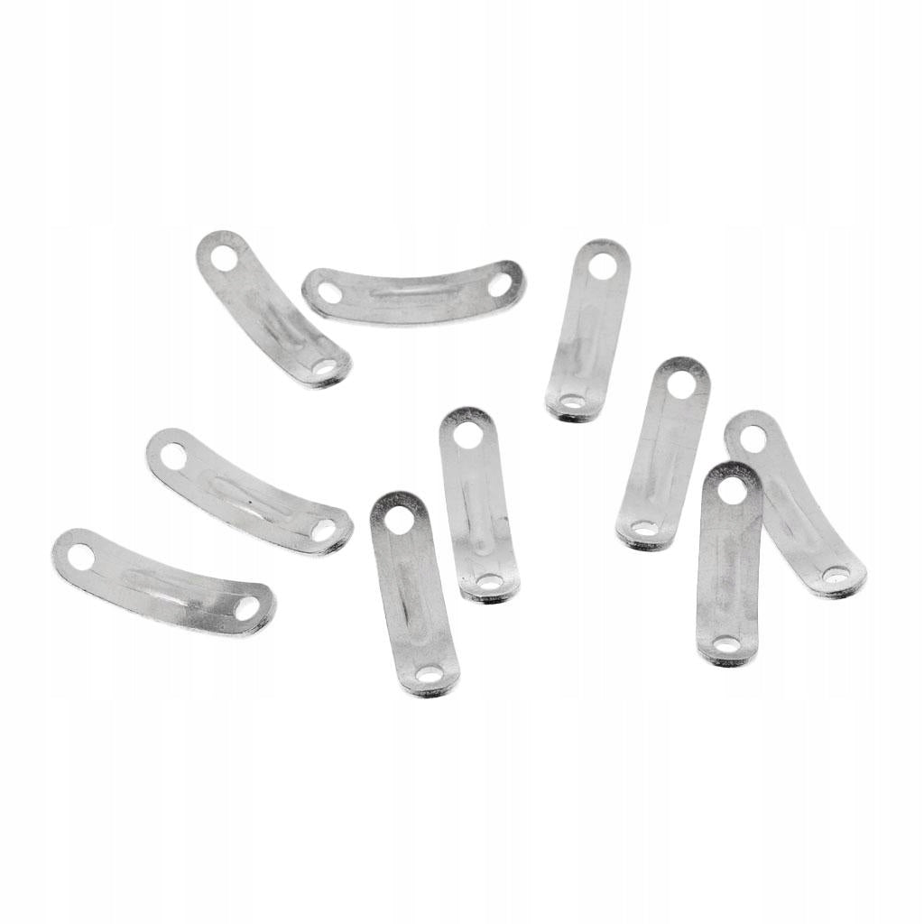 10 Pieces Aluminum Alloy Guy Line Bent Runners Adjusters Packaging status no packaging