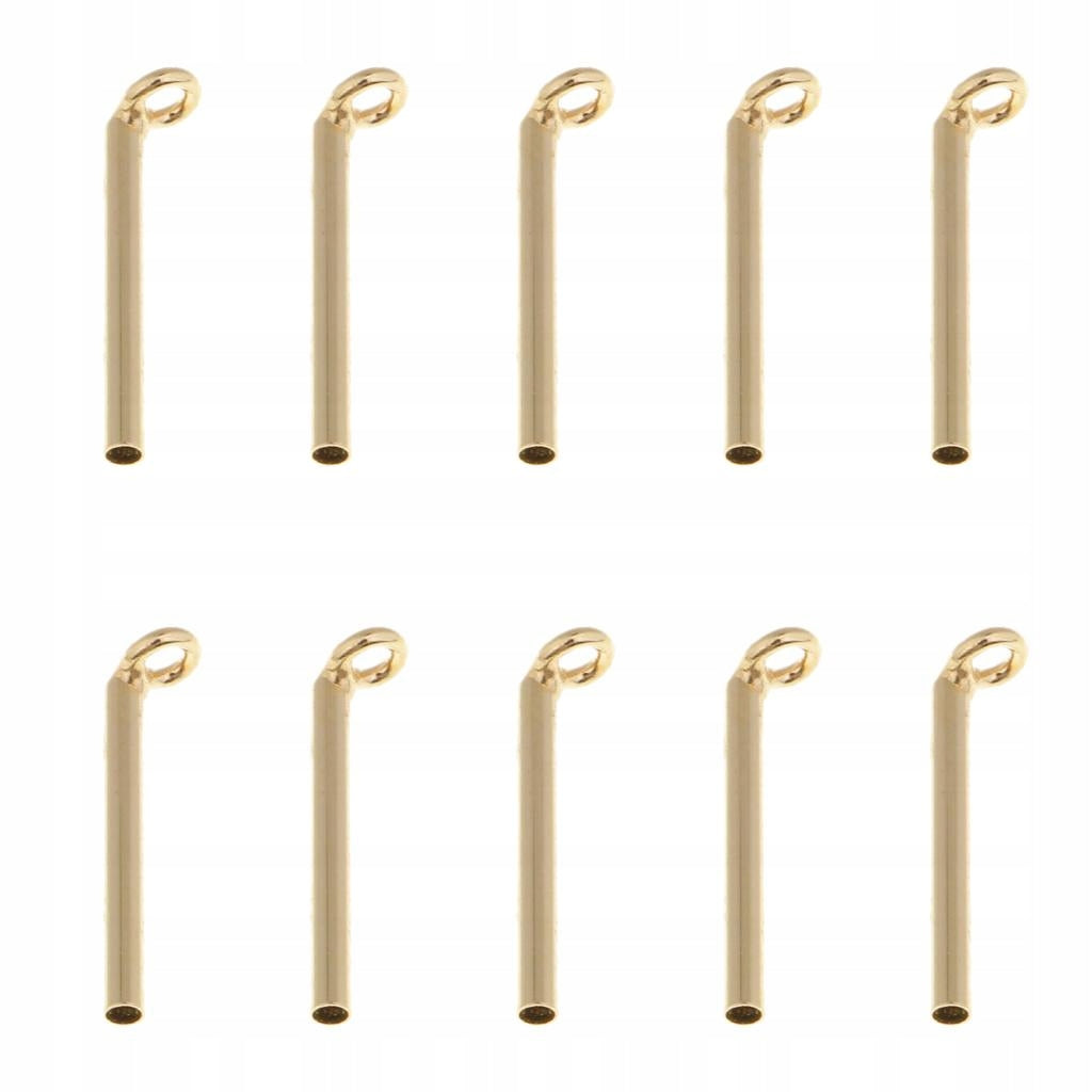 10 Pieces Fishing Rod Guides Tips Set Repair 0.8mm Brand no brand
