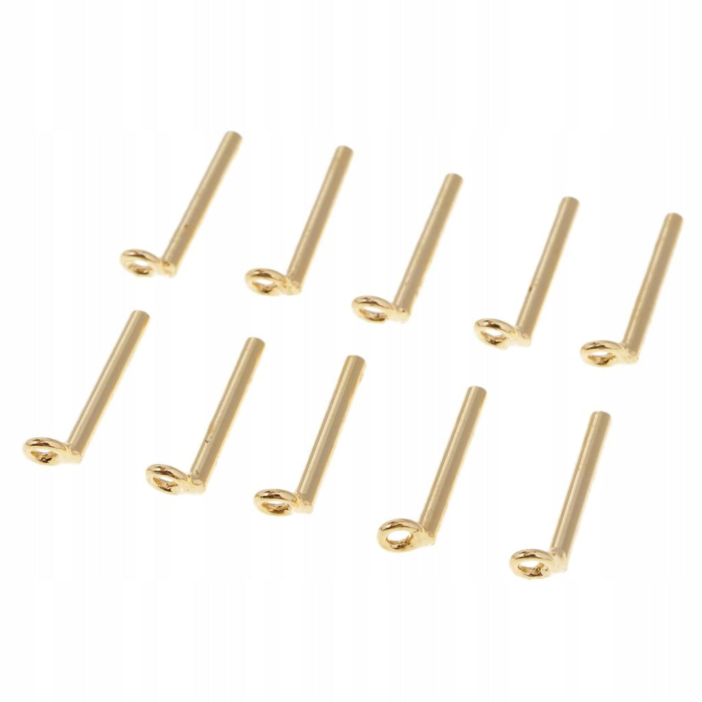 10 Pieces Fishing Rod Guides Tips Set Repair 0.8mm Weight 1 g