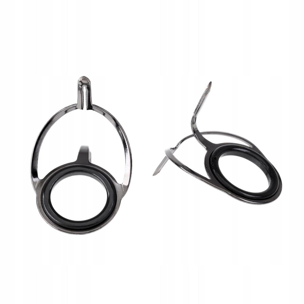 10 Pieces / Set Ceramic Rod Rings Stainless 20# Rod power Ultra Light