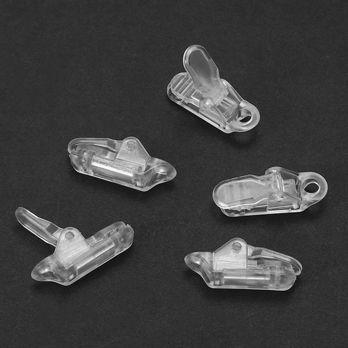 10 Pieces Tarp Clips Heavy Duty Lock Grip Clamps Tent Fasteners Snap clear Packaging status original