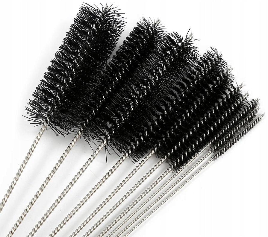 10 SLOTTED BRUSHES OF FLEXIBLE BOTTLE TUBE STRAW MAKERS EAN (GTIN) 5906765200011