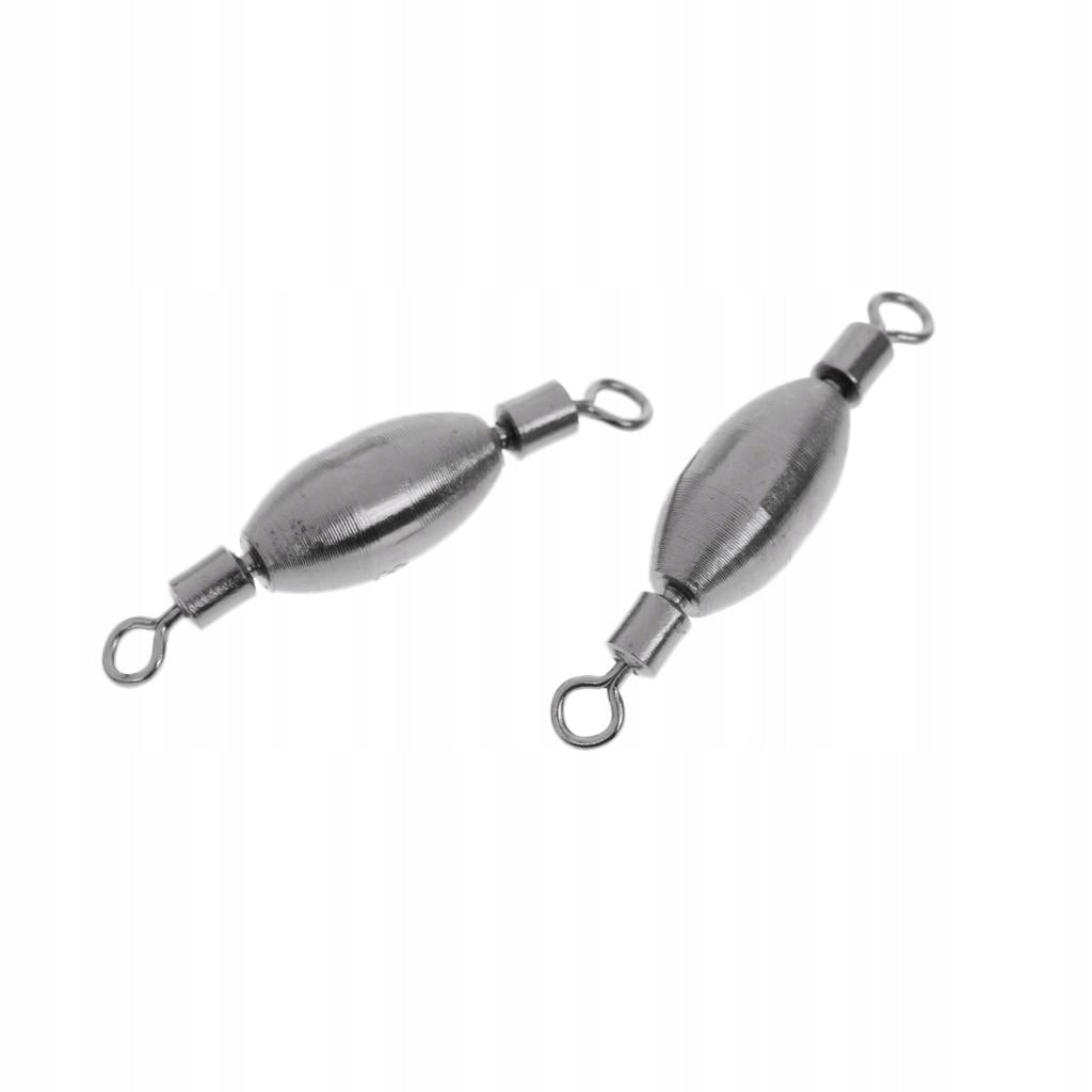 10 Swivel Fishing Parts with Copper Dip Fishing Swivel Connectors 0.3 Model Obrotowy ciężarnica