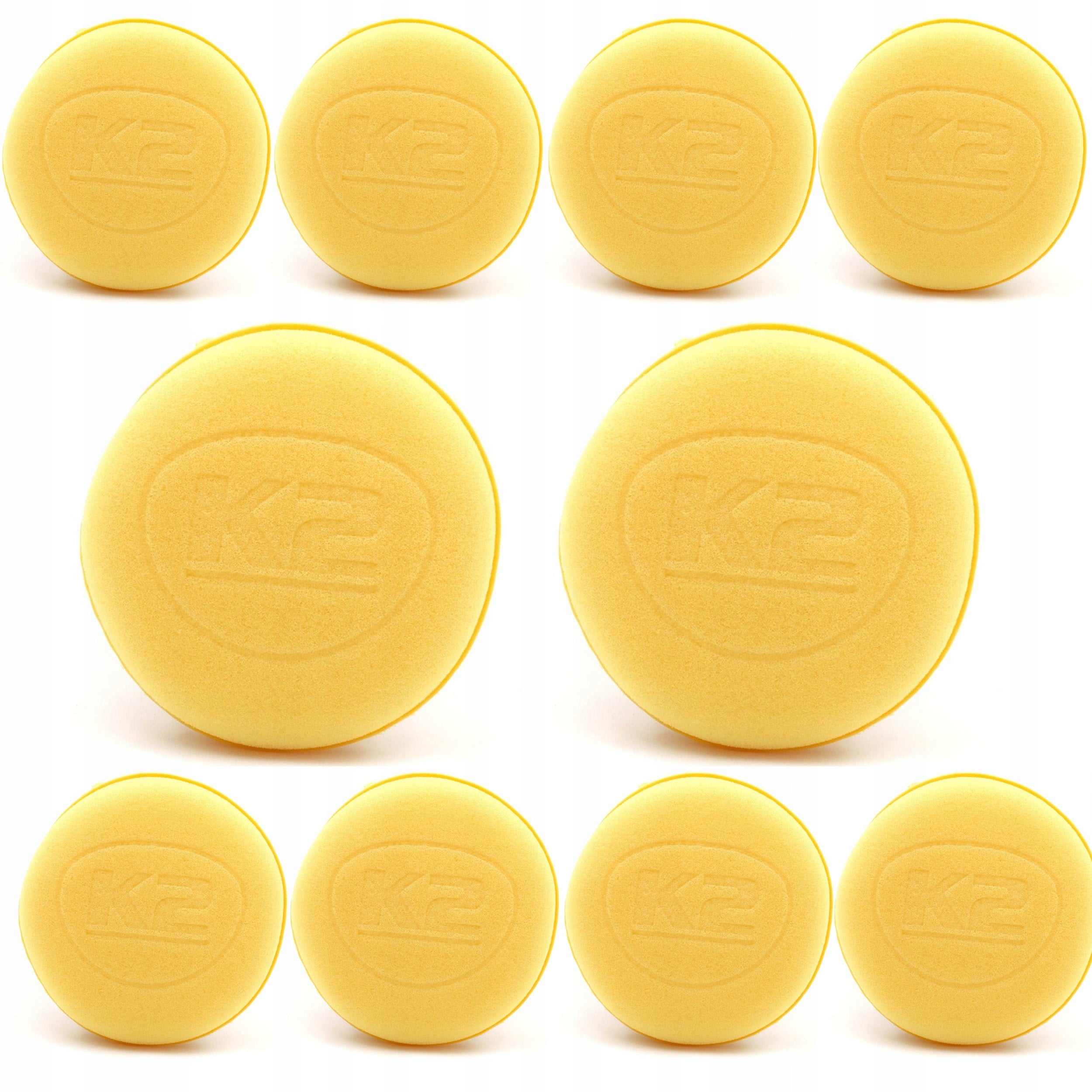 10 X K2 APPLICATOR SPONGE PAD FOR APPLYING PASTE DRESSING WAX