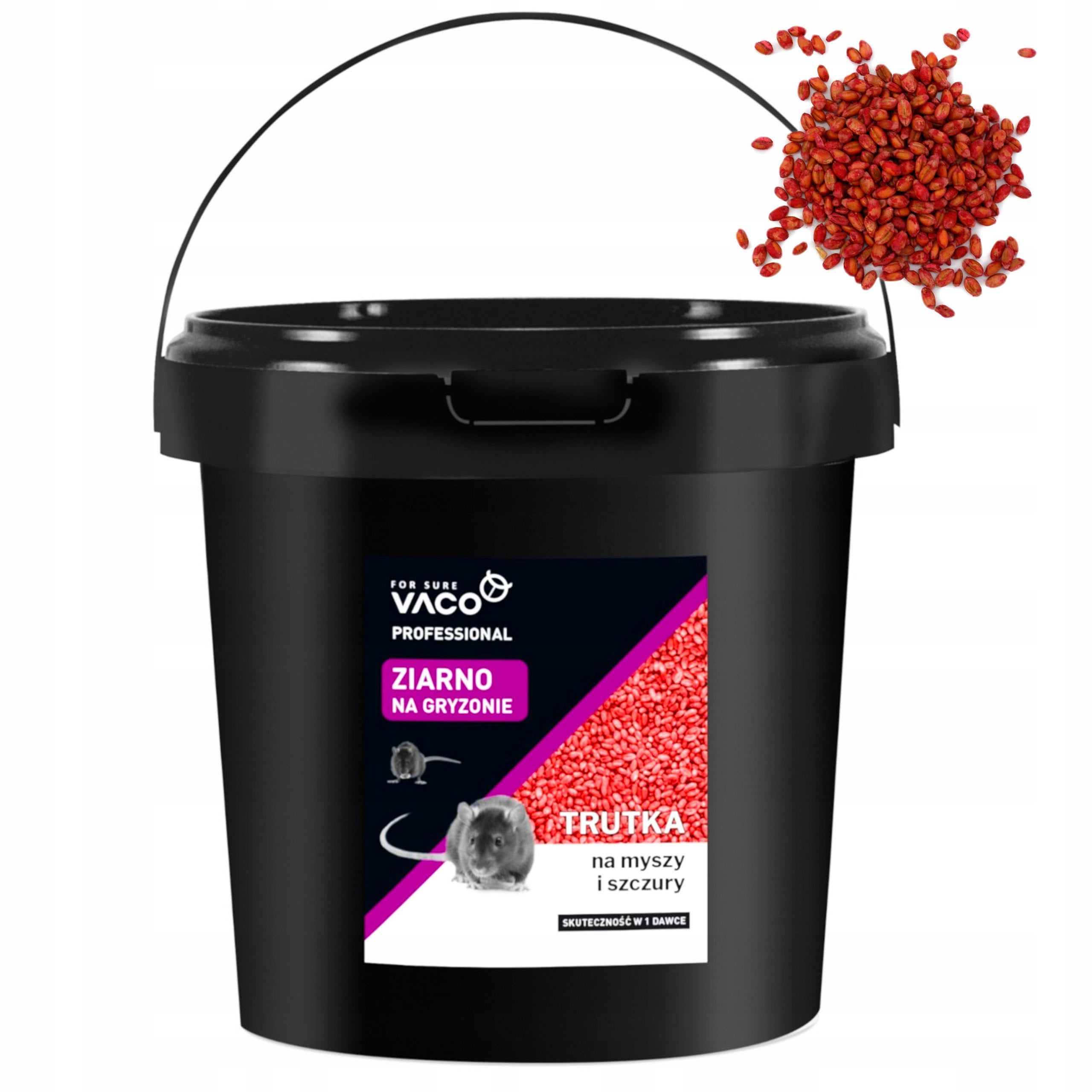 10 kg STRONG POISONED GRAIN MOUSE POISON RATS BROMADIOLONE BITREX VACO Packaging status original