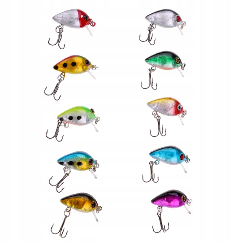 10 pieces floating fishing lures 2.6cm EAN (GTIN) 0719318923672